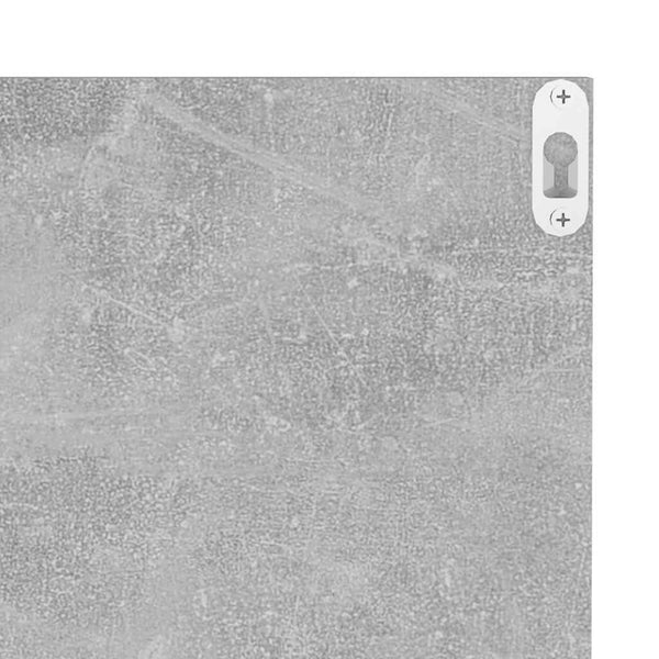 Seinähyllyt 4 kpl betoninharmaa 40x11,5x18 cm lastulevy