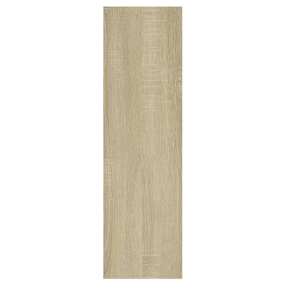 Seinähylly Sonoma-tammi 75x16x55 cm tekninen puu