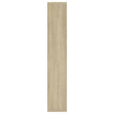Seinähylly Sonoma-tammi 36x16x90 cm tekninen puu