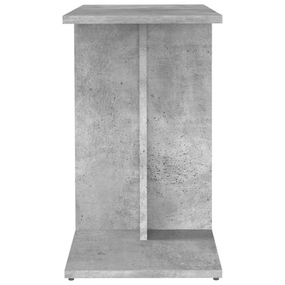 Sivupöytä betoninharmaa 50x30x50 cm tekninen puu