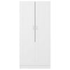 Valkoinen vaatekaappi Gwendoline 82,5x51,5x180cm (puinen)