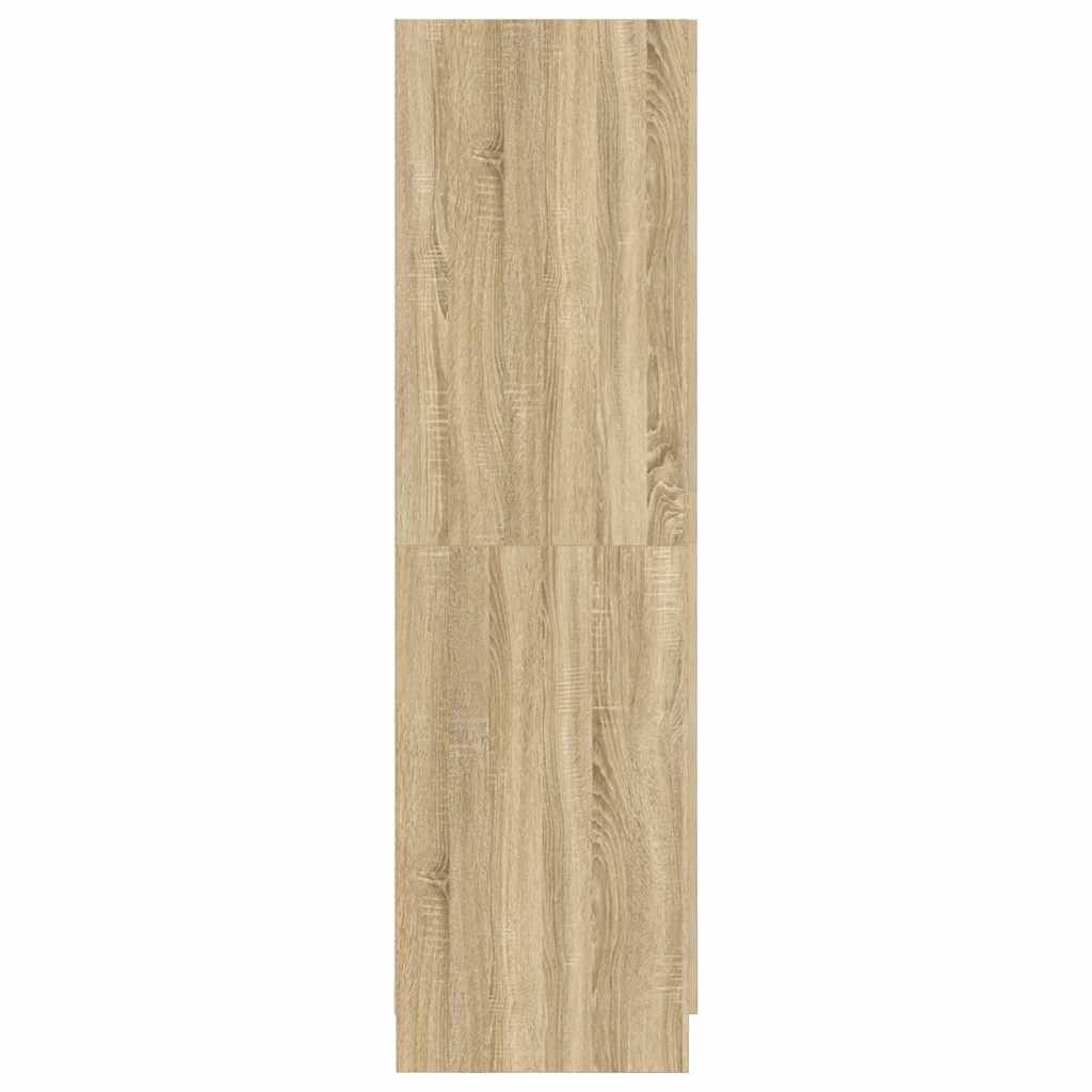 Vaatekaappi Sonoma-tammi 82,5x51,5x180 cm tekninen puu