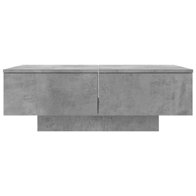 Sohvapöytä betoninharmaa 90x60x31 cm tekninen puu