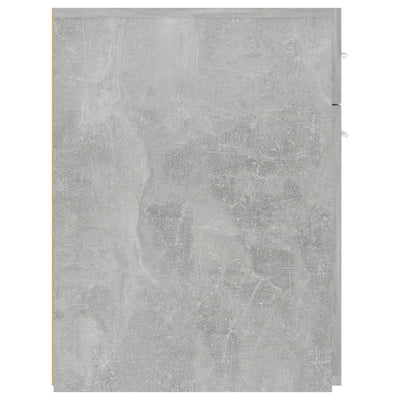 Apteekkarinkaappi betoninharmaa 20x45,5x60 cm tekninen puu