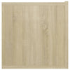 Seinäkiinnitettävät TV-tasot 2 kpl Sonoma tammi 60x30x30cm