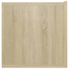 Seinäkiinnitettävät TV-tasot 3 kpl Sonoma-tammi 60x30x30 cm