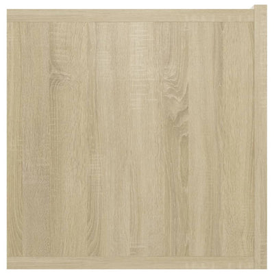 Seinäkiinnitettävät TV-tasot 3 kpl Sonoma-tammi 60x30x30 cm