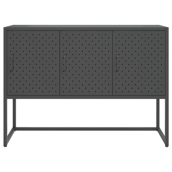 Senkki antrasiitti 105x35x75 cm teräs
