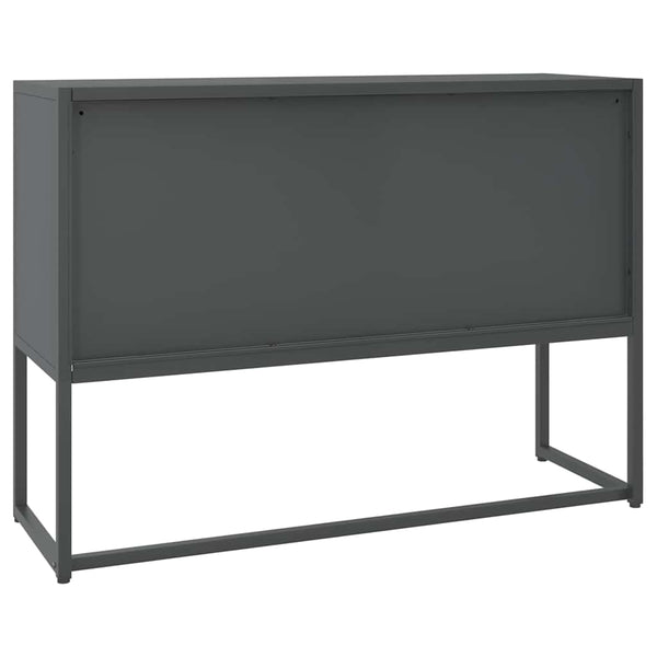 Senkki antrasiitti 105x35x75 cm teräs