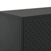 Senkki musta 75x35x75 cm teräs