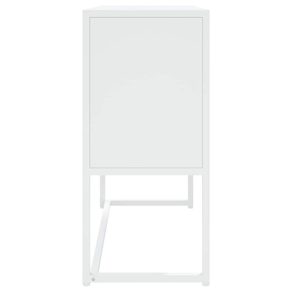 Senkki valkoinen 75x35x75 cm teräs