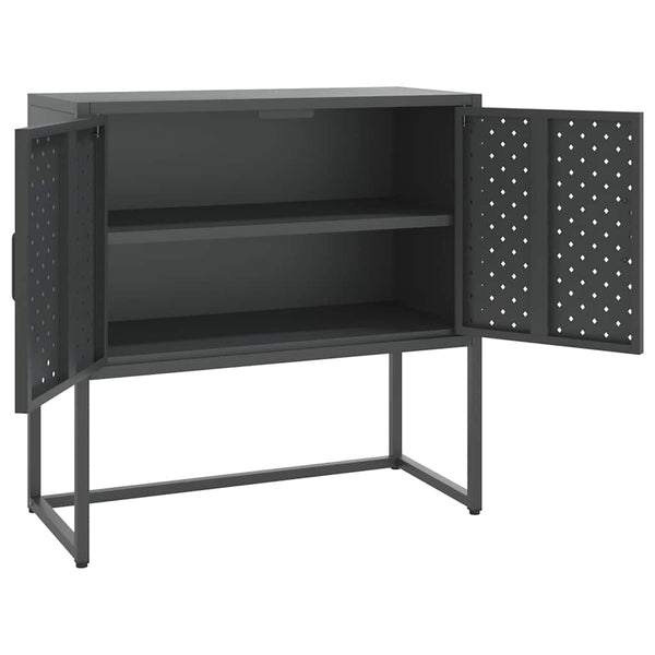 Senkki antrasiitti 75x35x75 cm teräs