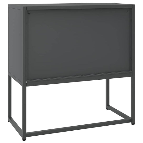 Senkki antrasiitti 75x35x75 cm teräs