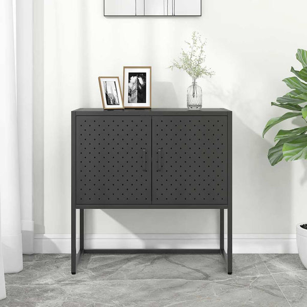 Senkki antrasiitti 75x35x75 cm teräs