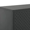 Kaappi antrasiitti 80x35x135 cm teräs