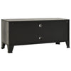 TV-taso harmaa 105x36x47 cm metalli ja MDF