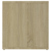 TV-tasot 2 kpl Sonoma-tammi 72x35x36,5 cm tekninen puu