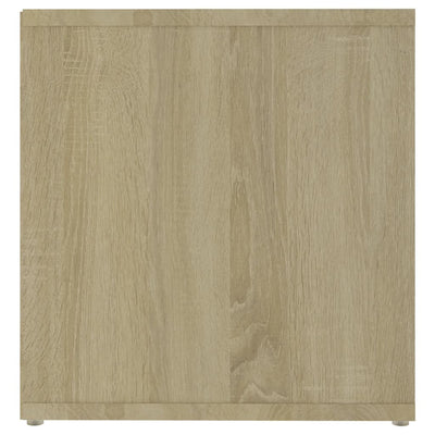 TV-tasot 2 kpl Sonoma-tammi 72x35x36,5 cm tekninen puu