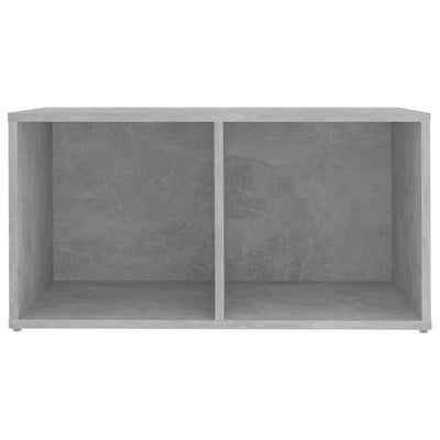TV-tasot 2 kpl betoninharmaa 72x35x36,5 cm tekninen puu