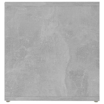 TV-tasot 2 kpl betoninharmaa 72x35x36,5 cm tekninen puu