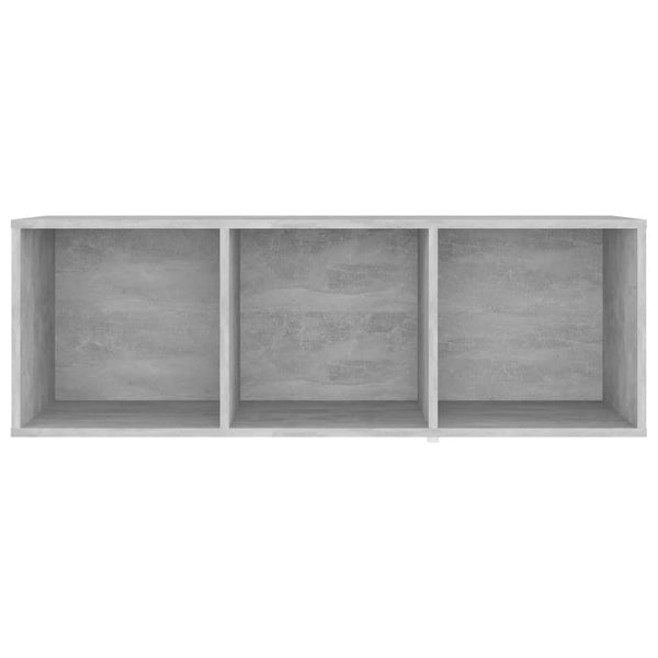 Betoninharmaa TV-taso 2 kpl 107x35x37 cm lastulevy