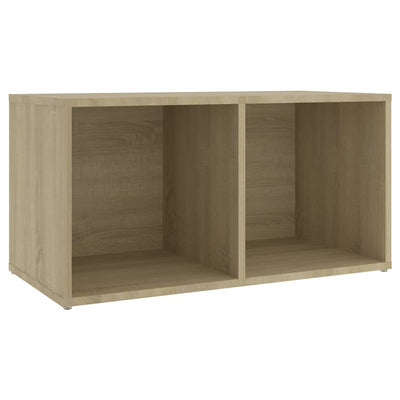 TV-tasot 2 kpl Sonoma-tammi 72x35x36,5 cm tekninen puu