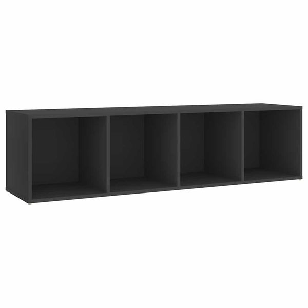 3-osainen TV-kaappisarja harmaa tekninen puu