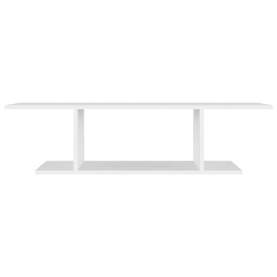 Valkoinen seinäkiinnitettävä tv-taso Ozdem 103x30x26,5cm