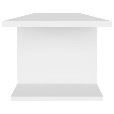 Valkoinen seinäkiinnitettävä tv-taso Ozdem 103x30x26,5cm