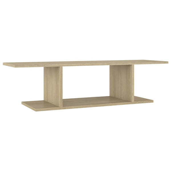 Seinäkiinnitettävä TV-taso Sonoma-tammi 103x30x26,5 cm