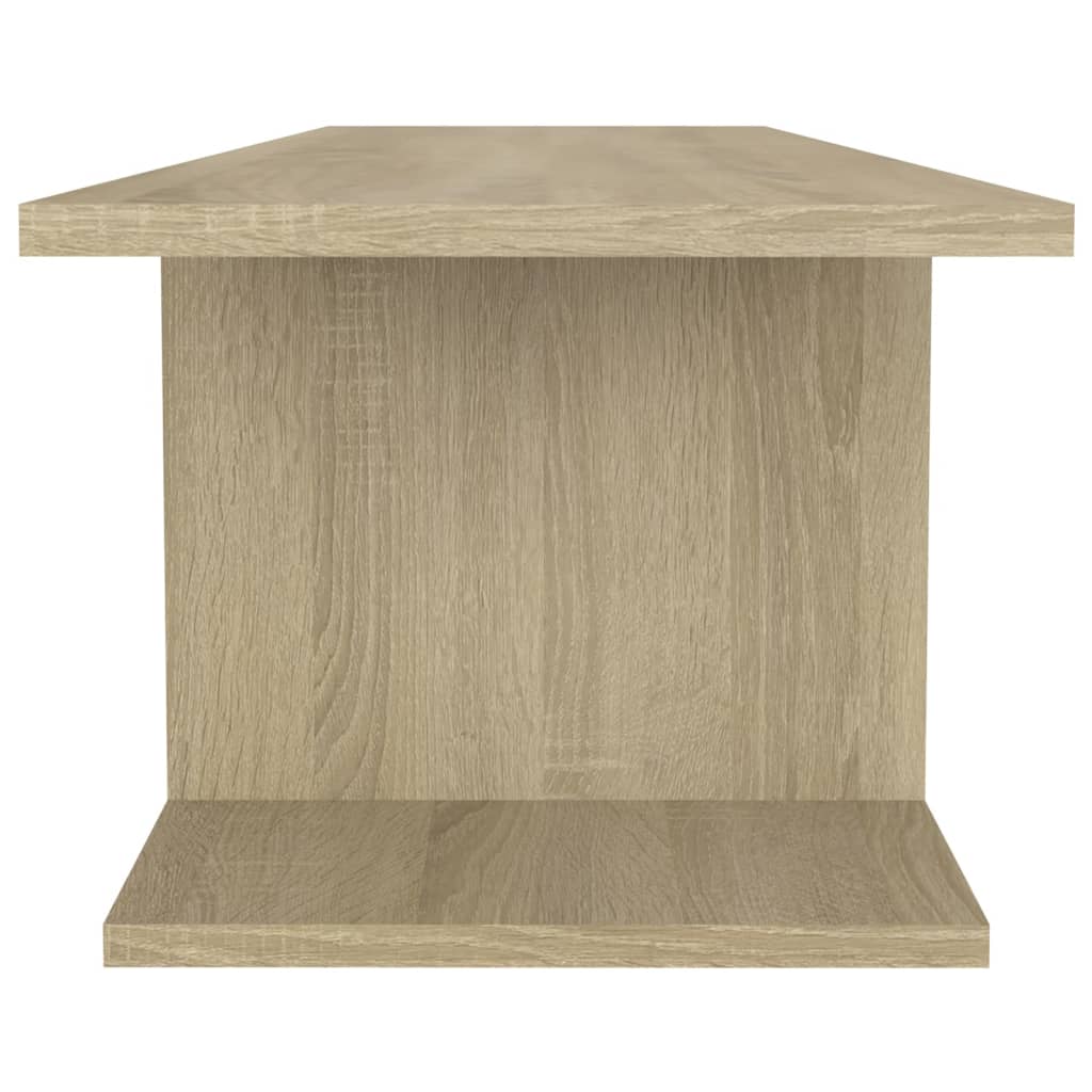 Seinäkiinnitettävä TV-taso Sonoma-tammi 103x30x26,5 cm