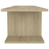 Seinäkiinnitettävä TV-taso Sonoma-tammi 103x30x26,5 cm