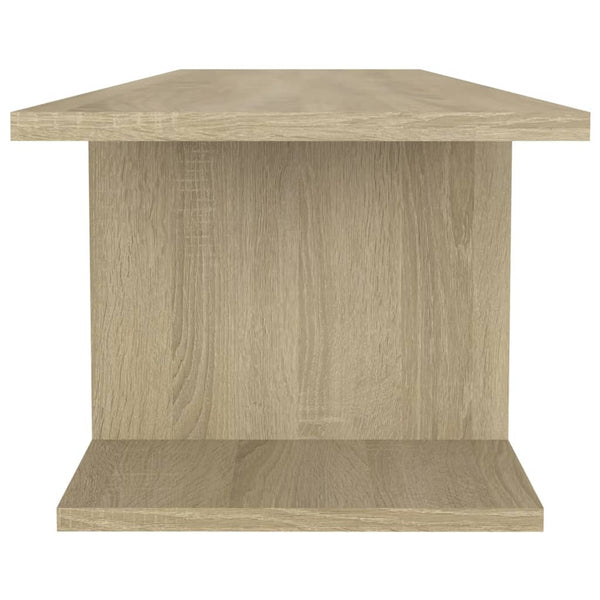 Seinäkiinnitettävä TV-taso Sonoma-tammi 103x30x26,5 cm