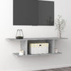 Seinäkiinnitettävä TV-taso betoninharmaa 103x30x26,5 cm
