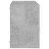 Kuutioseinähyllyt 4 kpl betoninharmaa 22x15x22 cm