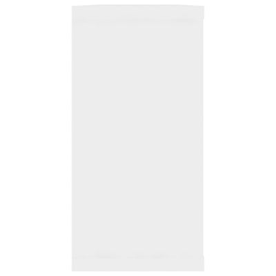 Kuutioseinähyllyt 2 kpl valkoinen 100x15x30 cm tekninen puu
