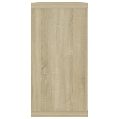 Kuutioseinähyllyt 4 kpl Sonoma-tammi 100x15x30 cm tekninen puu