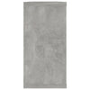 Kuutioseinähyllyt 6 kpl betoninharmaa 100x15x30 cm lastulevy