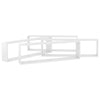 Valkoinen kuutioseinähyllyt Tinculina 100x15x30cm (4 kpl kk. puinen)