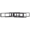 Kuutioseinähyllyt 6 kpl harmaa 80x15x26,5 cm lastulevy