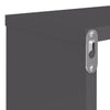Kuutioseinähyllyt 6 kpl harmaa 80x15x26,5 cm lastulevy