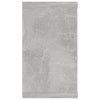 Kuutioseinähyllyt 6 kpl betoninharmaa 80x15x26,5 cm lastulevy