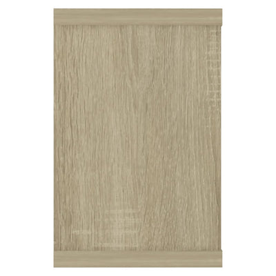 Kuutioseinähyllyt 4 kpl Sonoma-tammi 60x15x23 cm tekninen puu