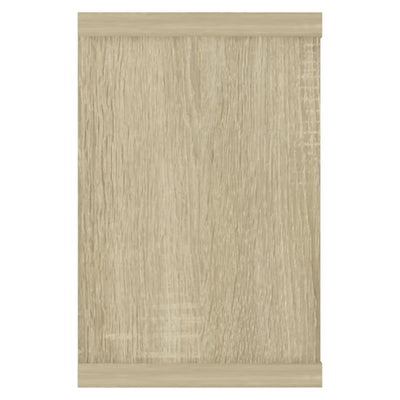 Kuutioseinähyllyt 6 kpl Sonoma-tammi 60x15x23 cm tekninen puu