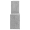 Seinähylly betoninharmaa 100x18x53 cm tekninen puu