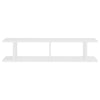 Valkoinen seinähyllyt Vulica 90x18x20cm (2 kpl lastulevy)
