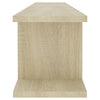 Seinähyllyt 2 kpl Sonoma-tammi 105x18x20 cm lastulevy