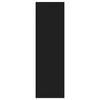 Musta seinähyllyt Eritas 50x15x50cm (2 kpl lastulevy)