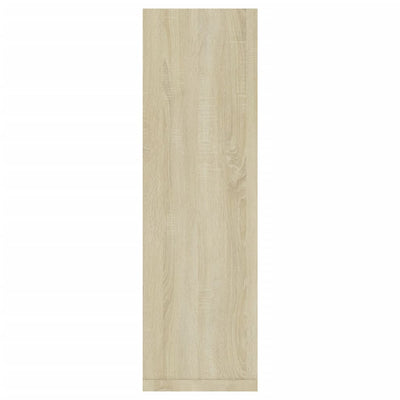 Seinähyllyt 2 kpl Sonoma-tammi 50x15x50 cm tekninen puu