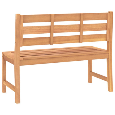 Puutarhapenkki 114 cm täysi tiikki